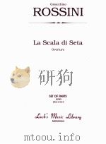 La Scala di Seta Overture set of parts 07587 Str=4-4-3-2-2 PDF电子版封面