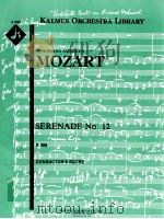 Serenade No.12 K.388 conductor's score A 1838（ PDF版）