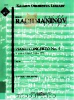 Piano Concerto No.4 in g minor Original version 1928 Op.40 conductor's score A 8151 PDF电子版封面 SergeiRachmaninov