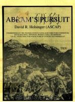 abram's pursuit TRN PDF电子版封面 DavidR.Holsinger