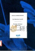 Prelude Sicilano and Rondo for Symphonic Band（1979 PDF版）