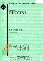La Boheme O buon Marcello full score A 8929（ PDF版）