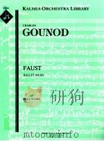 Faust Ballet Music full score A 1510 PDF电子版封面