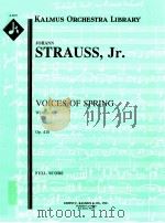 Voices of Spring Waltzes Op.410 full score A 2107（ PDF版）
