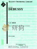 La Mer full score A 1393（1991 PDF版）