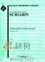 Concerto for Piano in F-sharp minor Op.20 full score A 2027（ PDF版）