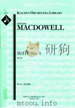 Suite No.1 Op.42 full score A 1670（ PDF版）