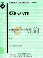 Carmen Fantasy Op.25 conductor's score A 1987（ PDF版）