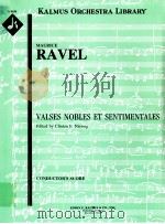Valses Nobles et Sentimentales conductor's score A 6450（1988 PDF版）