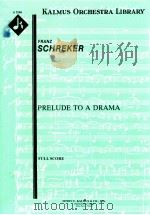 Prelude to A Drama full score A 7249（ PDF版）