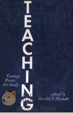 TEACHING:VANTAGE POINTS FOR STUDY（ PDF版）