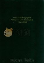 Laser radar ranging and atmospheric lidar techniques II vol.3865（1999 PDF版）