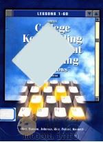 Gregg college keyboarding and document processing for Windows : lessons 1-60（1997 PDF版）