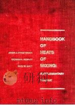 handbook of heats of mixing : supplementary volume（1988 PDF版）