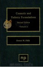 Cosmetic and toiletry formulations second edition volume 3（1995 PDF版）