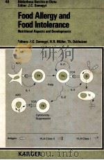 Food allergy and food intolerance  nutritional aspects and deveopments（1991 PDF版）