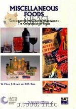 Miscellaneous foods (fourth Supplement to the fifth edition of McCance and Widdowson's : the co（1994 PDF版）