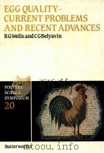 Egg quality - current problems and recent advances（1987 PDF版）