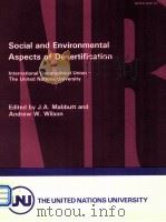 Social and environmental aspects of desertification（1980 PDF版）