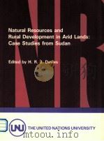 Natural resources and rural development in arid lands: case studies from Sudan（1985 PDF版）
