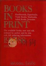 Books in print 1987-88 :volume 6 titles P-Z（1987 PDF版）