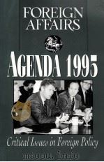 AGENDA 1995 CRITICAL ISSUES IN FOREIGN POLICY 1995 PDF电子版封面 0876091761