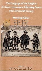 the language of the sangleys  a chinese vernacular in missionary sources of the seventeenth century（ PDF版）