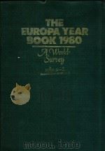 the europa year book 1980 a world suruey volume 2 1980 PDF电子版封面 0905118472