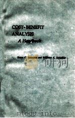 COST-BENEFIT ANALYSIS  A HANDBOOK（1978 PDF版）