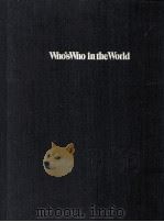 WHO'S WHO IN THE WORLD  8TH EDITION 1987-1988（1986 PDF版）