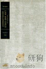 ADVANCES IN LAW AND CHILD DEVELOPMENT  VOLUME 1  1982（1982 PDF版）