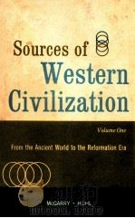 SOURCES OF WESTERN CIVILIZATION  VOLUME ONE  FROM THE ANCIENT WORLD TO THE REFORMATION ERA（1962 PDF版）