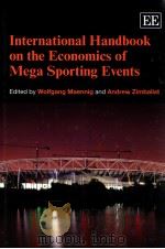 international handbook on the economics of mega sporting events（ PDF版）