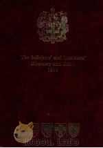 THE SOLICITORS' AND BARRISTERS' DIRECTORY AND DIARY 1984  VOLUME TWO（1984 PDF版）
