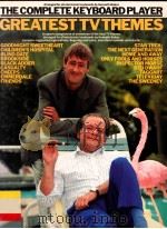 THE COMPLETE KEYBOARD PLAYER GREATEST TV THEMES（1999 PDF版）
