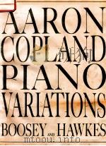 PIANO VARIATIONS（1959 PDF版）