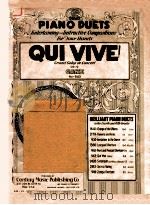 QUI VIVE! GRAND GALOP DE CONCERT OP.12 GANZ NO.943 PDF电子版封面 W.GANZ