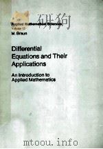 DIFFERENTIAL EQUATINS AND THEIR APPLICATIONS AN INTRODUCTIN TO APPLIED MATHEMATICS 3RD EDITION（1983 PDF版）