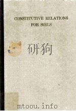 CONSTITUTIVE RELATIONS FOR SOILS（1984 PDF版）
