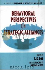 behavioral perspectives on strategic alliances（ PDF版）