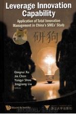 leverage innovation capabilityapplication of total innovation management in china's smes' PDF电子版封面