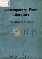 CONTEMPORARY PIANO LITERATURE BOOK 1 REVISED EDITION（1961 PDF版）