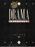 drama criticism  volume 50（ PDF版）