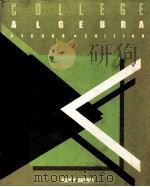 COLLEGE ALGEBRA  SECOND EDITION（1985 PDF版）