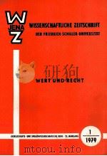 WISSENSCHAFTLICHE ZEITSCHRIFT 28.JAHRGANG·HEFT 1·1979（1978 PDF版）