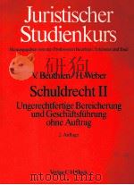 SCHULDRECHT 2 1987 PDF电子版封面 3406086144