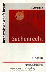 SACHENRECHT 5.AUFLAGE（1993 PDF版）