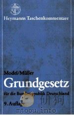 HEYMANNS TASCHENKOMMENTARE GRUNDGESETZ 9.AUFLAGE 1981 PDF电子版封面 345218899X