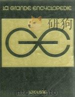 LA GRANDE ENCYCLOPEDIE INDEX 1978 PDF电子版封面 2030009210