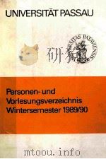 UNIVERSITAT PASSAU（1989 PDF版）